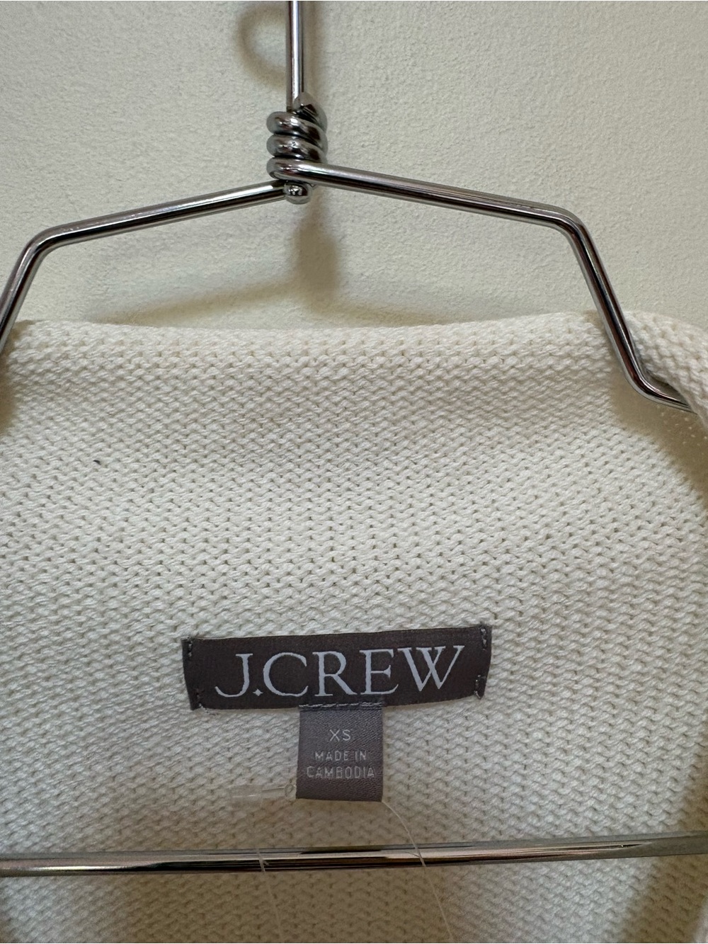 NWT J.Crew Rollneck Cardigan Size XS - Picture 9 of 15